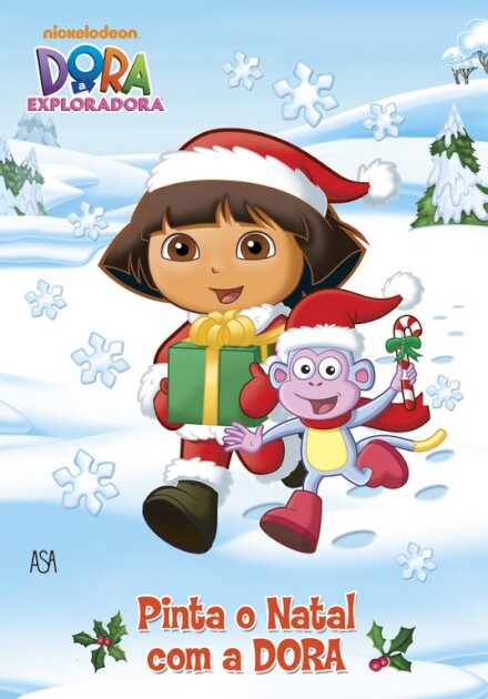 Pinta o Natal com a Dora