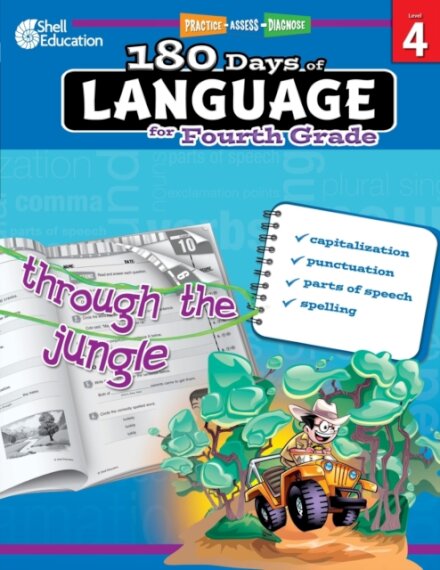 180 Days™: Language for Fourth Grade