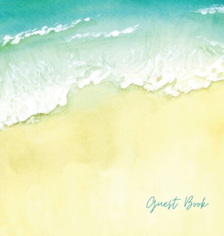 Beach house guest book