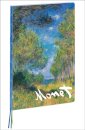 Pine Tree Path, Claude Monet A4 Notebook