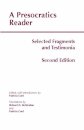 A Presocratics Reader
