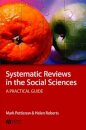 Systematic Reviews in the Social Sciences