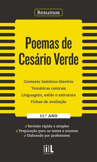 Resumos - Poemas de Cesário Verde - 11.º ano