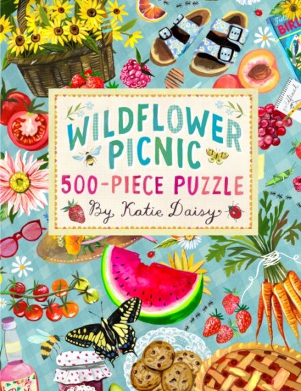 Wildflower Picnic 500-Piece Puzzle