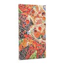 2026 Gaudi's Sun (Gaudi’s Mosaics) Slim 12-month Horizontal Hardcover Flexi Dayplanner 2026 (Elastic Band Closure)