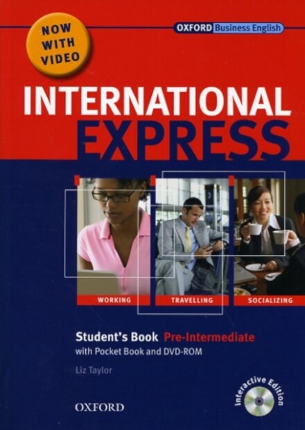 International Express Interactive Edition Pre-Intermediate: Student's Pack (Student's Book, Pocket Book, MultiROM and DVD-ROM)
