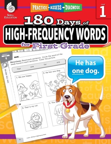 180 Days™: High-Frequency Words for First Grade