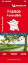 France - reversible - Michelin National Map 722