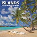 Islands Square Wall Sunday Start Calenda