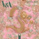 V&A: Chinese Textiles Mini Wall Calendar 2026 (Art Calendar)