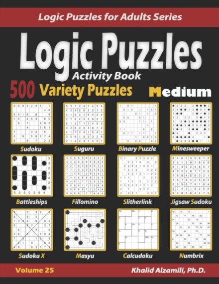 Activity Book Logic Puzzles