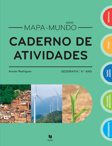 Mapa-mundo 9 - Caderno de Atividades 2025