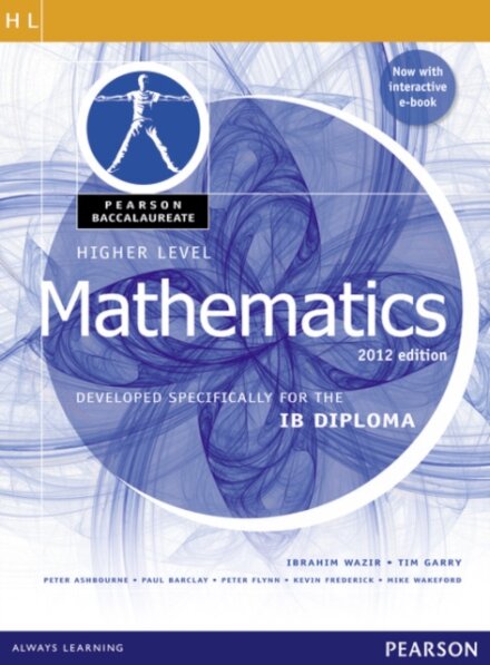 Pearson Baccalaureate  Higher Level Mathematics Second Edition Print And