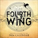 Fourth Wing Officially Licensed Fan Art 2026 Wall Calendar