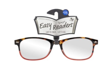 Easy Readers – Duo Tortoiseshell/Red +2.0