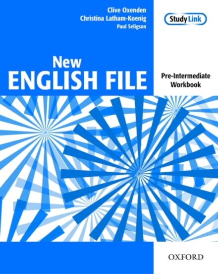 New English File: Pre-intermediate: Workbook : Six-level general English course for adults