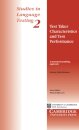 Test Taker Characteristics and Test Performance