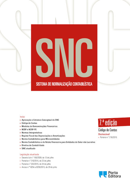 SNC - Sistema de Normalização Contabilística 7.ª Edição