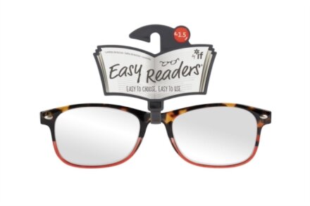 Easy Readers – Duo Tortoiseshell/Red +1.5