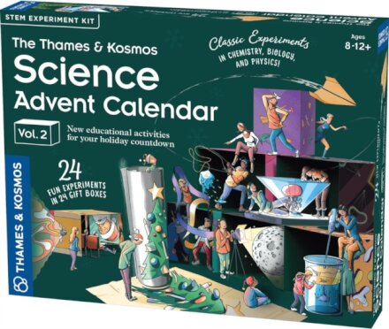 Kids Science Advent Calendar - 24 Experiments In 24 Boxes