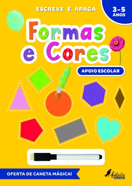 Escreve e Apaga: Formas e Cores