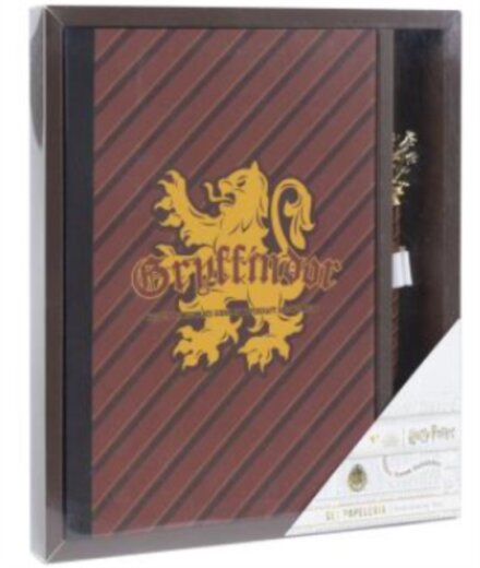 Gryffindor Stationery Notebook and Pen Set