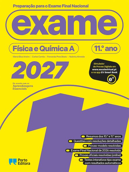 Preparação para o Exame Final Nacional 2027 - Física e Química A - 11.º ano