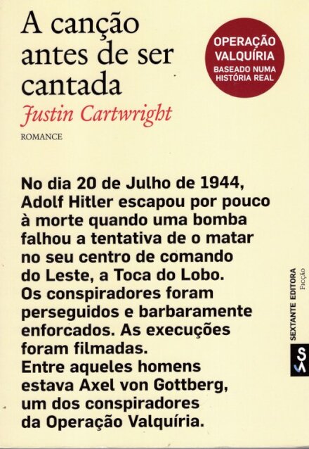 A canção antes de ser cantada