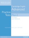 Cambridge Advanced Volume 2 Practice Tests Plus New Edition Sb W/O Key