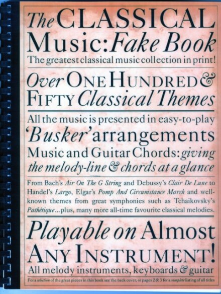 The Classical Music Fake Book