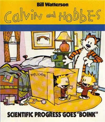 Calvin & Hobbes: Scientific Progress Goe