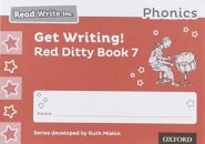 Read Write Inc. Phonics: Get Writing! Red Ditty Book 7 Pack of 10