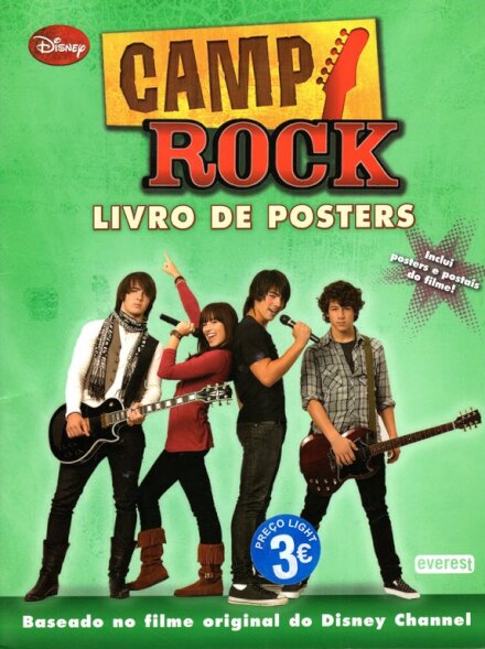 Camp Rock Livro De Poster