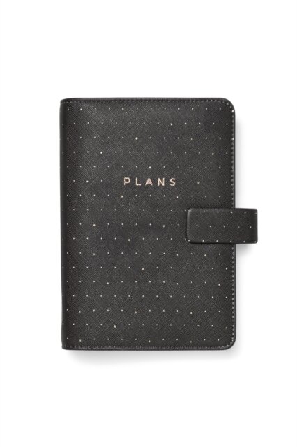Filofax Moonlight Personal Organiser Black