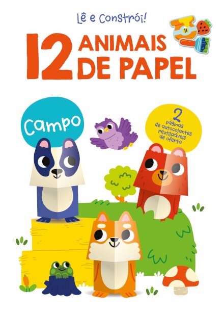 Campo - 12 Animais de Papel