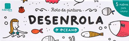 Desenrola O Oceano (Rolo De Colorir)