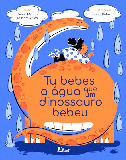 Tu bebes a água que um dinossauro bebeu