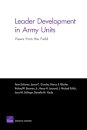 Leader Development in Army Units