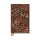 Wildwood (Tree of Life) Maxi 12-month Horizontal Softcover Flexi Dayplanner 2025 (Elastic Band Closure)