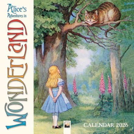 Alice's Adventures in Wonderland Wall Calendar 2026 (Art Calendar)