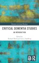 Critical Dementia Studies
