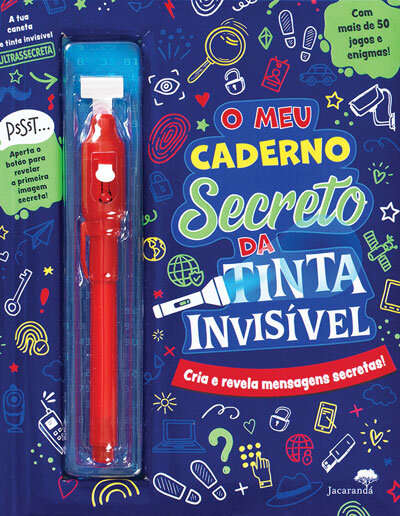 O Meu Caderno Secreto Da Tinta Invisivel