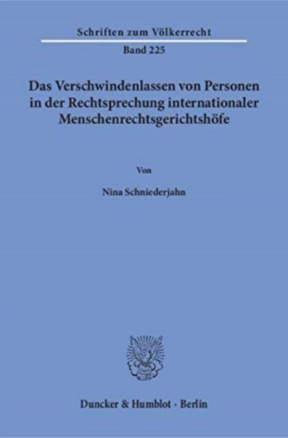 DAS VERSCHWINDENLASSEN VON PER
