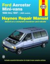 Ford Aerostar Mini-vans (1986-1997) with two wheel drive Haynes Repair Manual (USA)