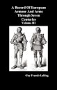 A Record of European Armour and Arms Through Seven Centuries