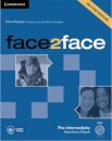face2face Pre-intermediate Teacher's Book with DVD