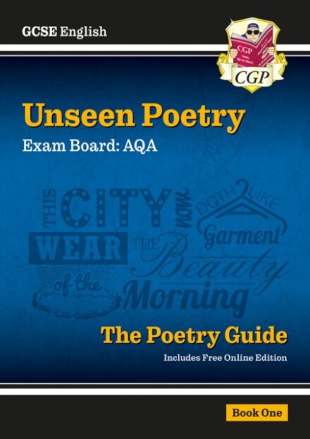 GCSE English AQA Unseen Poetry Guide - Book 1 includes Online Edition