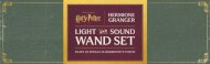 Harry Potter: Hermione Granger Light and Sound Wand Set