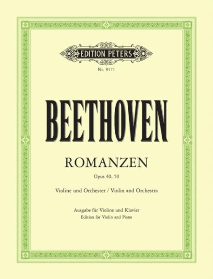 Romances for Violin and Orchestra (Edition for Violin and Piano)