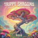 Trippy Shrooms Square Wall Sunday Start